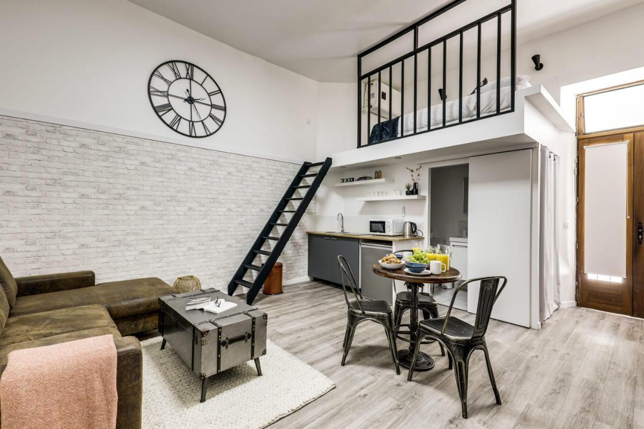 Modern French Studio In Paris Apartman Kültér fotó